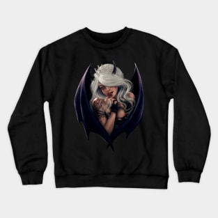 Seduced the devil-girl Crewneck Sweatshirt